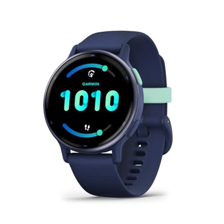 Garmin vvoactive 5, Health and Fitness GPS Smartwatch, AMOLED Display, Up to 11 Days of Battery, for $250