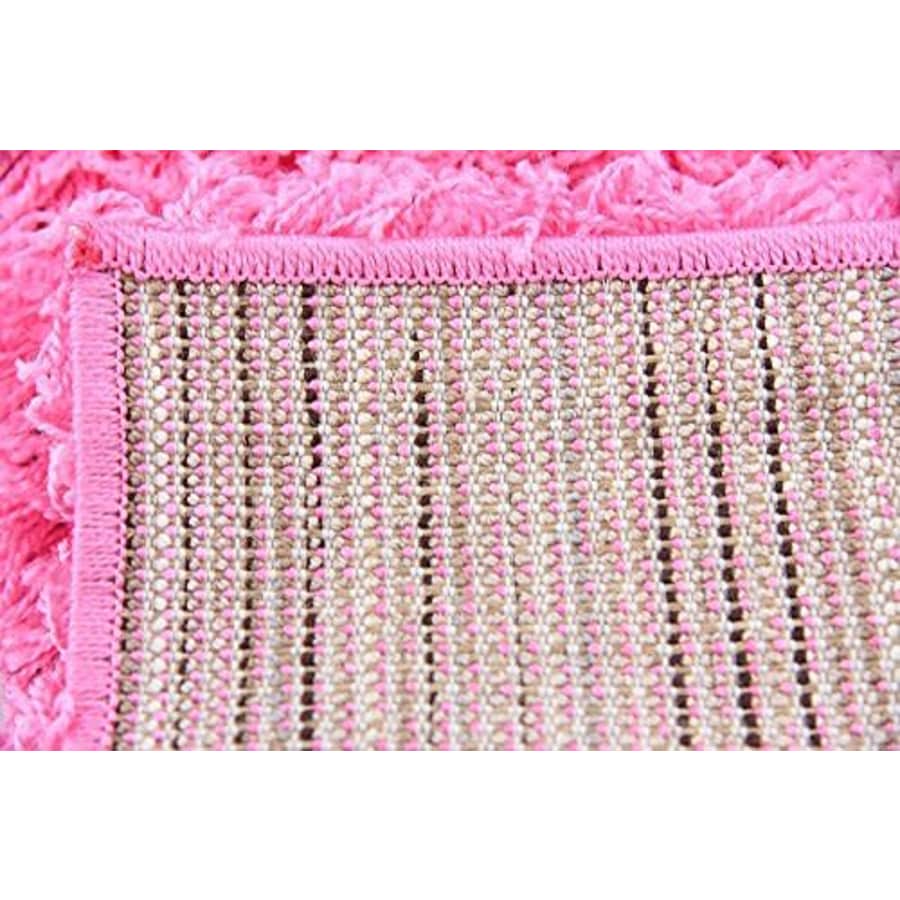 Unique Loom Solo Solid Shag Collection Area Modern Plush Rug Lush & Soft, 2 ft 0 x 3 ft 0, for $24