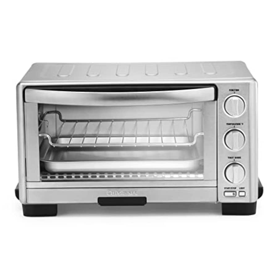 Cuisinart 6-Slice Stainless Steel Toaster Oven / Broiler w/ Light for $96