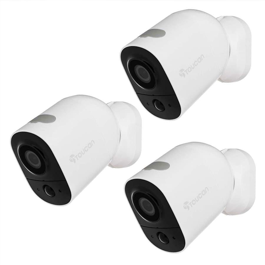 Toucan 1080p Wireless Outdoor/Indoor 3-Camera Surveillance Set for $150 for members Toucan 1080p Wireless Outdoor/Indoor 3-Camera Surveillance Set for $150 for members