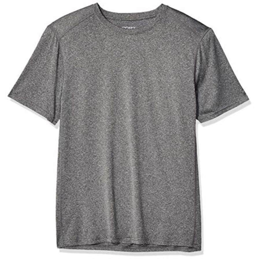 Jockey Men's Active Moisture Wicking Short Sleeve T-Shirt, Black HEATHER-00602, Medium for $6 Jockey Men's Active Moisture Wicking Short Sleeve T-Shirt, Black HEATHER-00602, Medium for $6