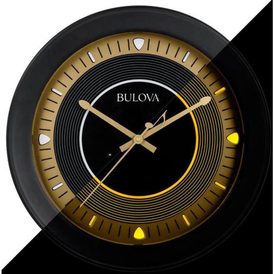 Bulova Long Play 16.5" Indoor / Outdoor Clock w/ Bluetooth Speakers for $156