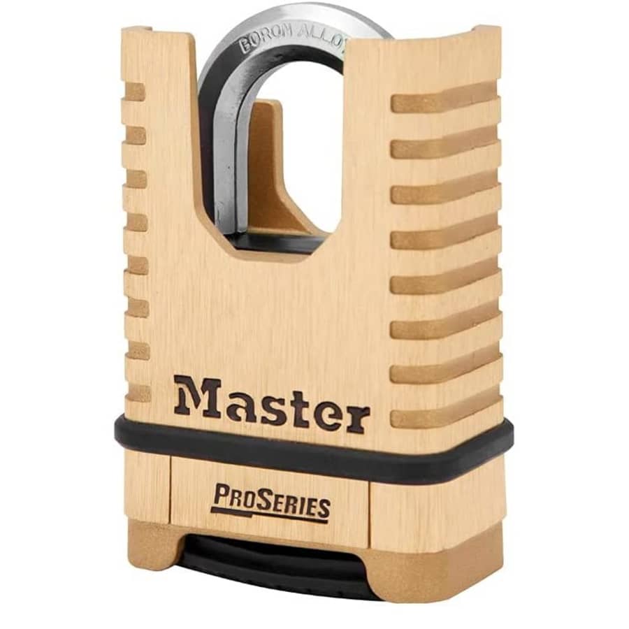 Master Lock ProSeries Brass Combination Padlock for $23