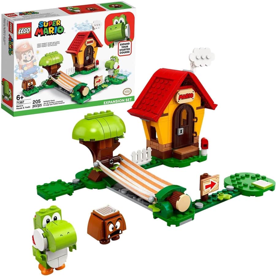 LEGO Super Mario Mario's House & Yoshi Expansion Set for $24