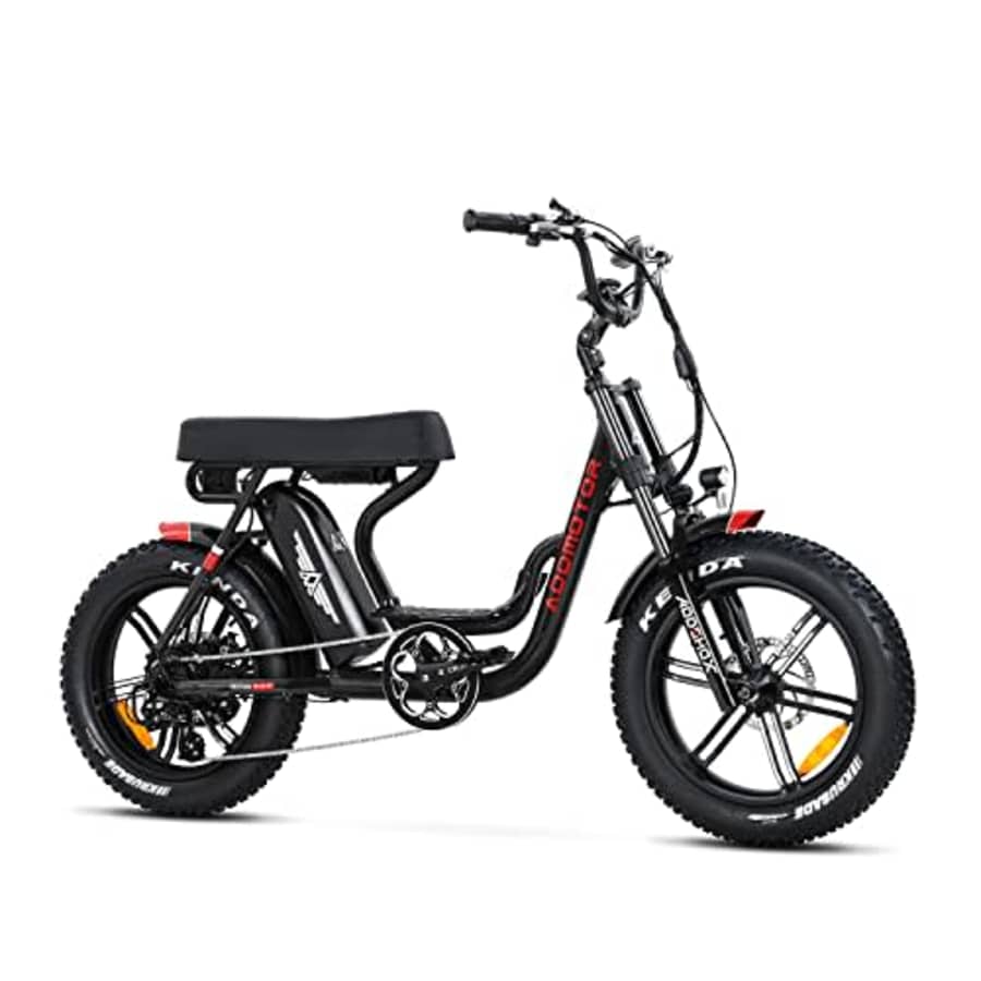 ADDMOTOR Motan Ebike Moped-Style 20'' Fat Tire Electric Bike, 80 MI, 750W Motor, 48V/20Ah Battery for $1,799 ADDMOTOR Motan Ebike Moped-Style 20'' Fat Tire Electric Bike, 80 MI, 750W Motor, 48V/20Ah Battery for $1,799