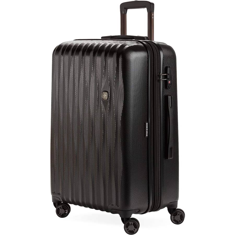 SwissGear 24" Energie Expandable Hardside Luggage with Spinner Wheels for $60 at checkout