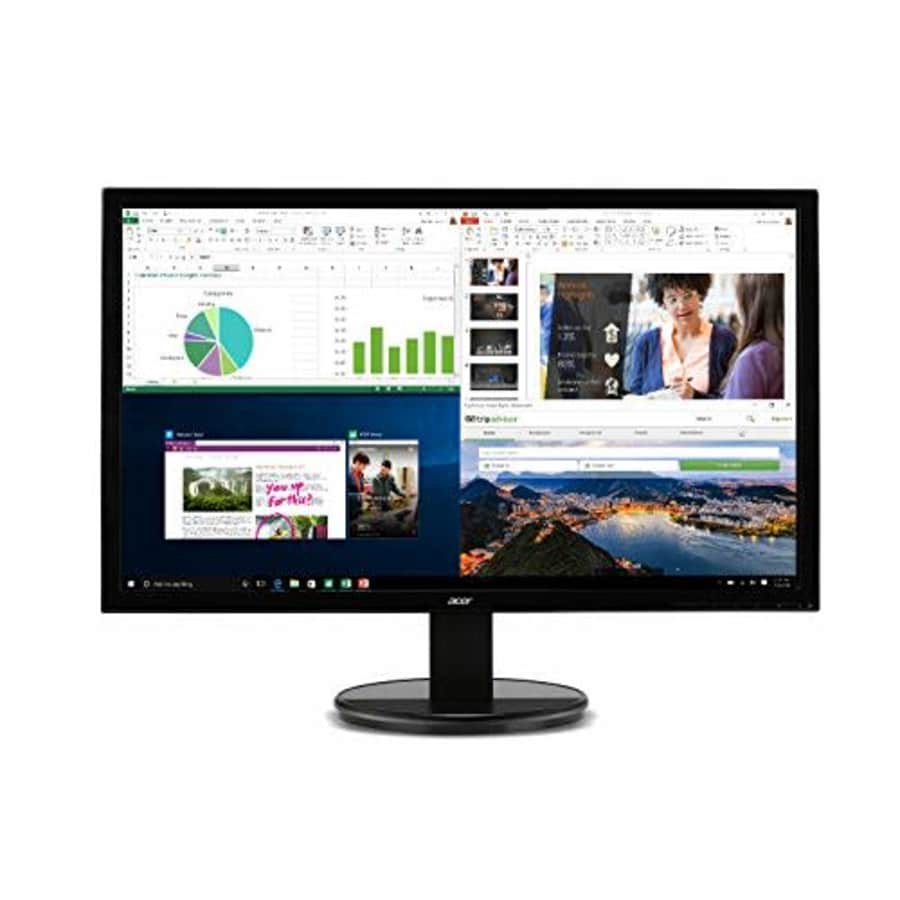 Acer K202HQL Abi 19.5" HD Monitor (HDMI & VGA port), Black, 19.5 Inch for $141