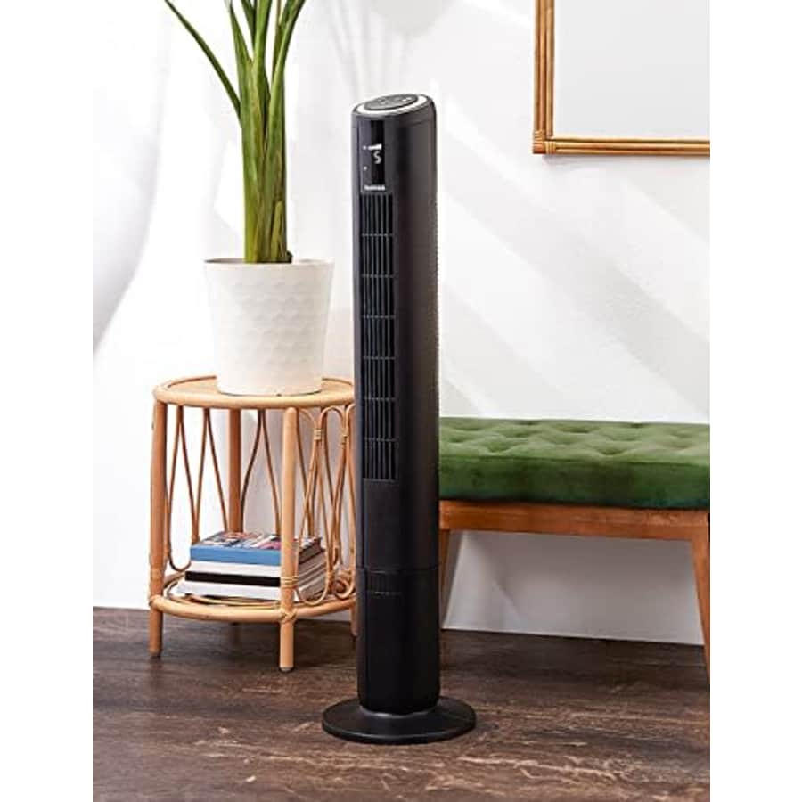 HOLMES 42" SmartConnect WI-FI Digital Tower Fan, ClearRead Display, Alexa Voice Control, 80 for $65 HOLMES 42" SmartConnect WI-FI Digital Tower Fan, ClearRead Display, Alexa Voice Control, 80 for $65