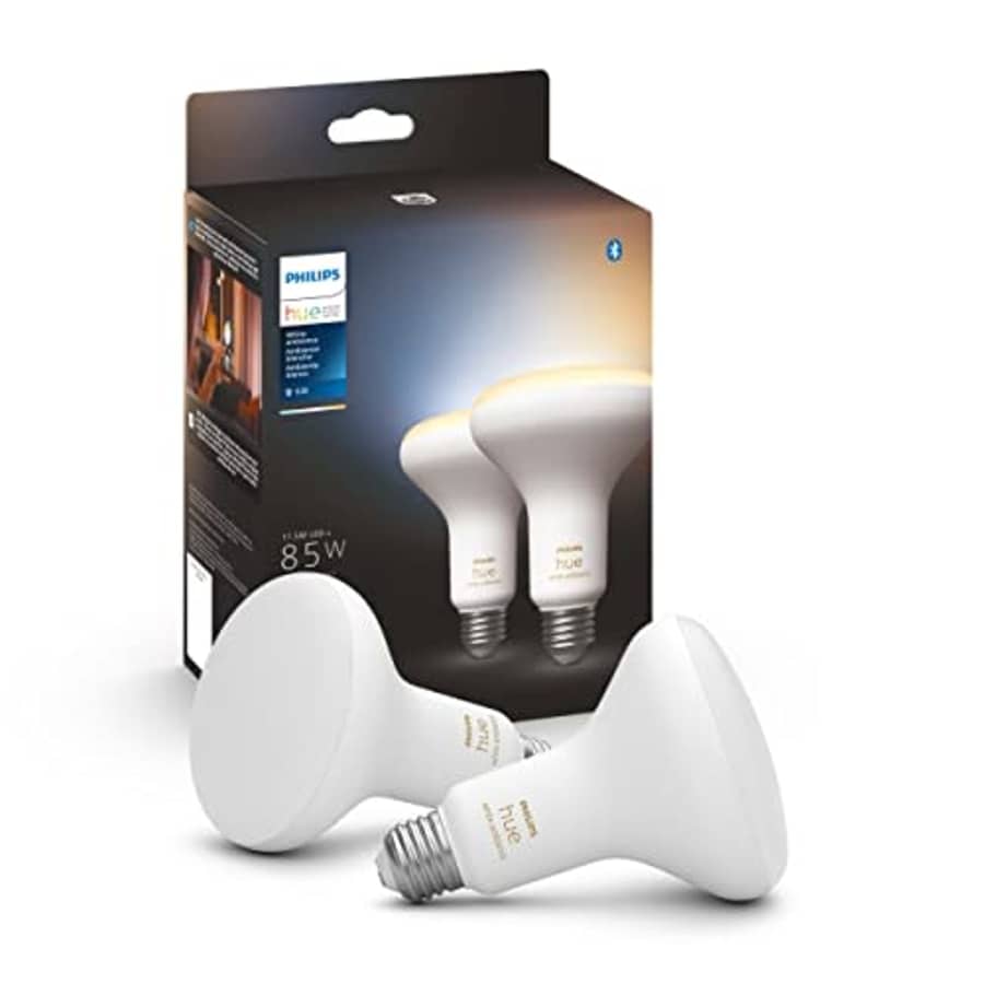 Philips Hue White Ambiance BR30 LED Smart Bulbs (Bluetooth Compatible), Compatible with Alexa, for $38 Philips Hue White Ambiance BR30 LED Smart Bulbs (Bluetooth Compatible), Compatible with Alexa, for $38