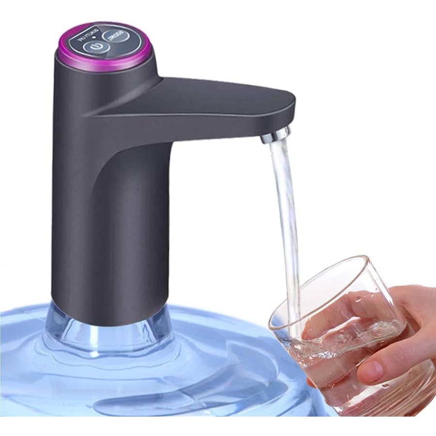 Cozy Blue USB-Rechargeable Portable Water Bottle Pump Dispenser for $14 Cozy Blue USB-Rechargeable Portable Water Bottle Pump Dispenser for $14