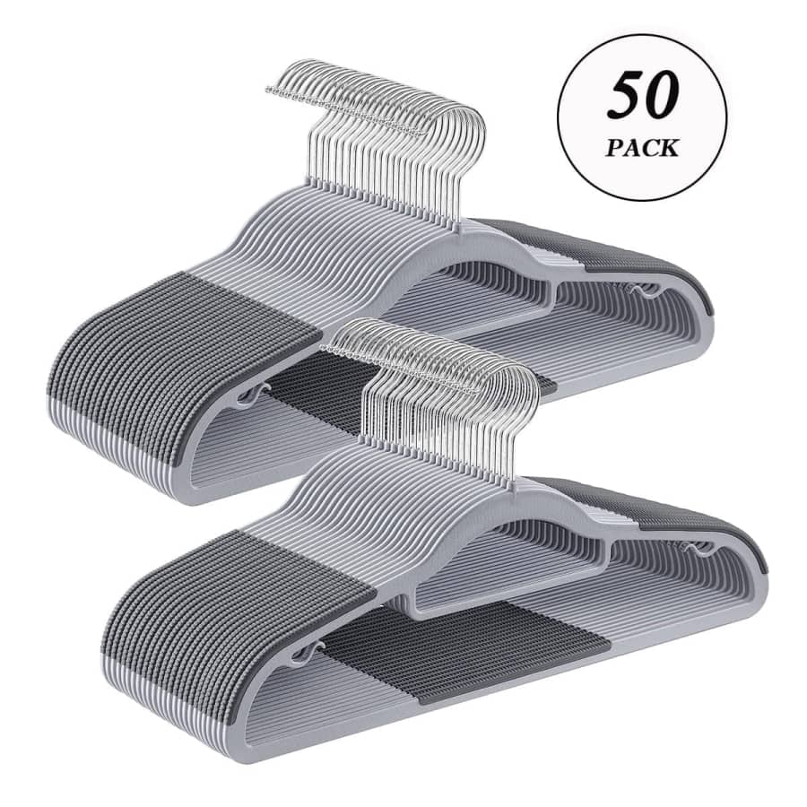 Songmics Heavy-Duty Hanger 50-Pack for $29