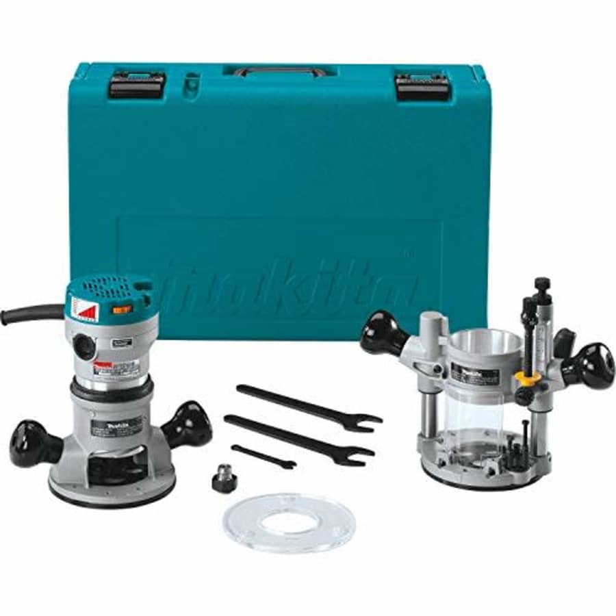 Makita 2-1/4 HP Router Kit, Teal (RF1101KIT2) for $339