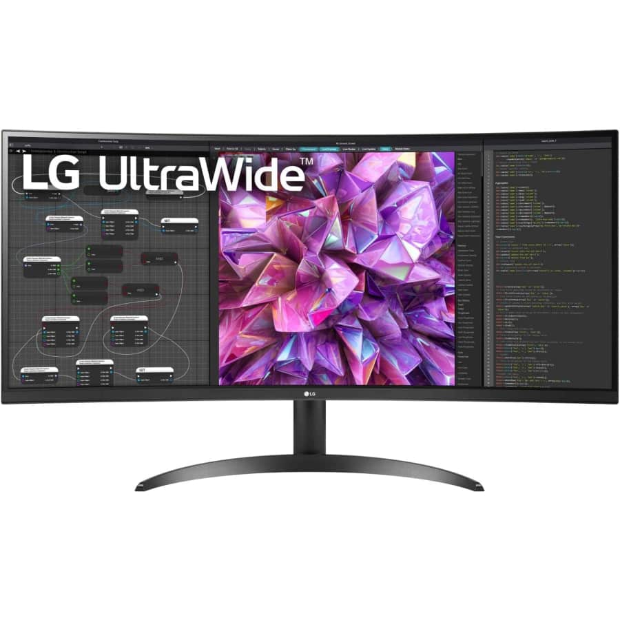 LG 34" Ultrawide 1440p HDR Curved IPS Monitor for $249