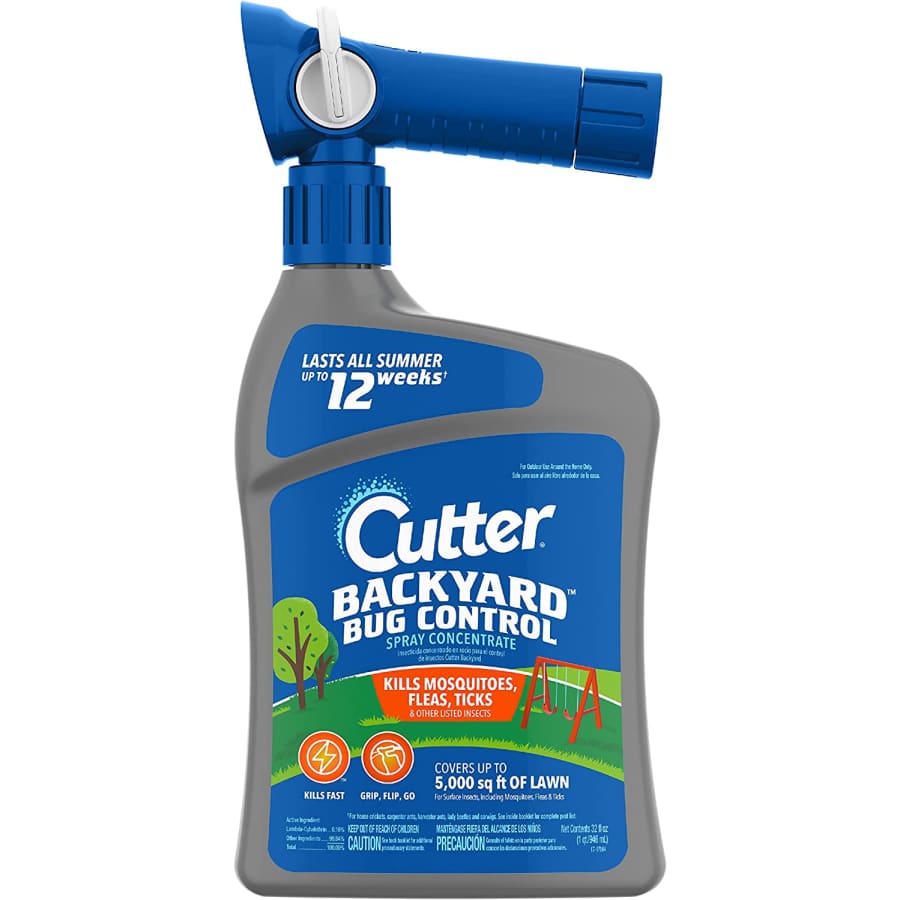 Cutter Backyard Bug Control 32-oz. Spray Concentrate for $11 Cutter Backyard Bug Control 32-oz. Spray Concentrate for $11