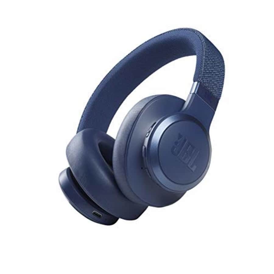 JBL Live 660NC - Wireless Over-Ear Noise Cancelling Headphones with Long Lasting Battery and Voice for $75