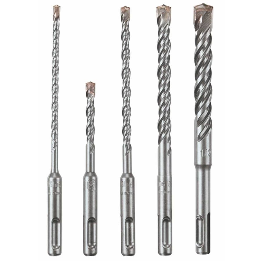 Bosch 5-Piece S4L SDS-Plus Rotary Hammer Drill Bit Set for $9