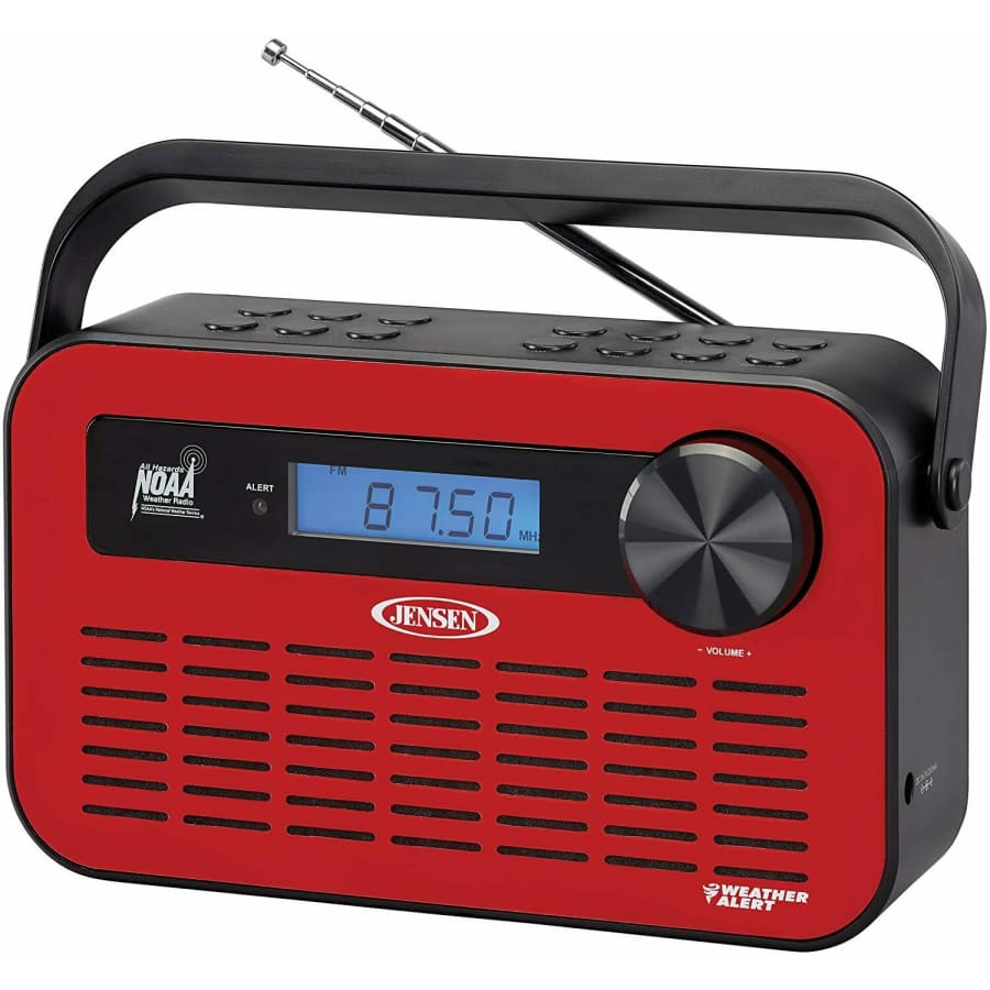 Jenson Digital AM/FM Portable NOAA Weather Radio w/ Weather Alert for $24 Jenson Digital AM/FM Portable NOAA Weather Radio w/ Weather Alert for $24