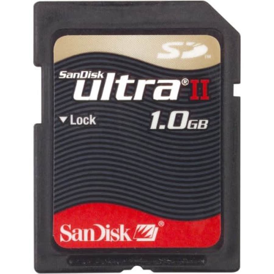 SanDisk SDSDH-1024-901 1 GB Ultra II Secure Digital Memory Card (Retail Package) for $24 SanDisk SDSDH-1024-901 1 GB Ultra II Secure Digital Memory Card (Retail Package) for $24