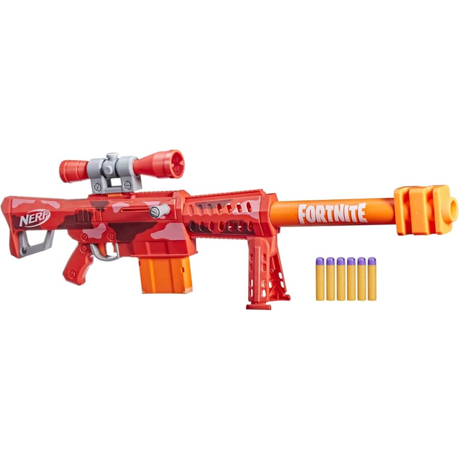 Nerf Fortnite Heavy SR Blaster Dart Gun for $25 Nerf Fortnite Heavy SR Blaster Dart Gun for $25