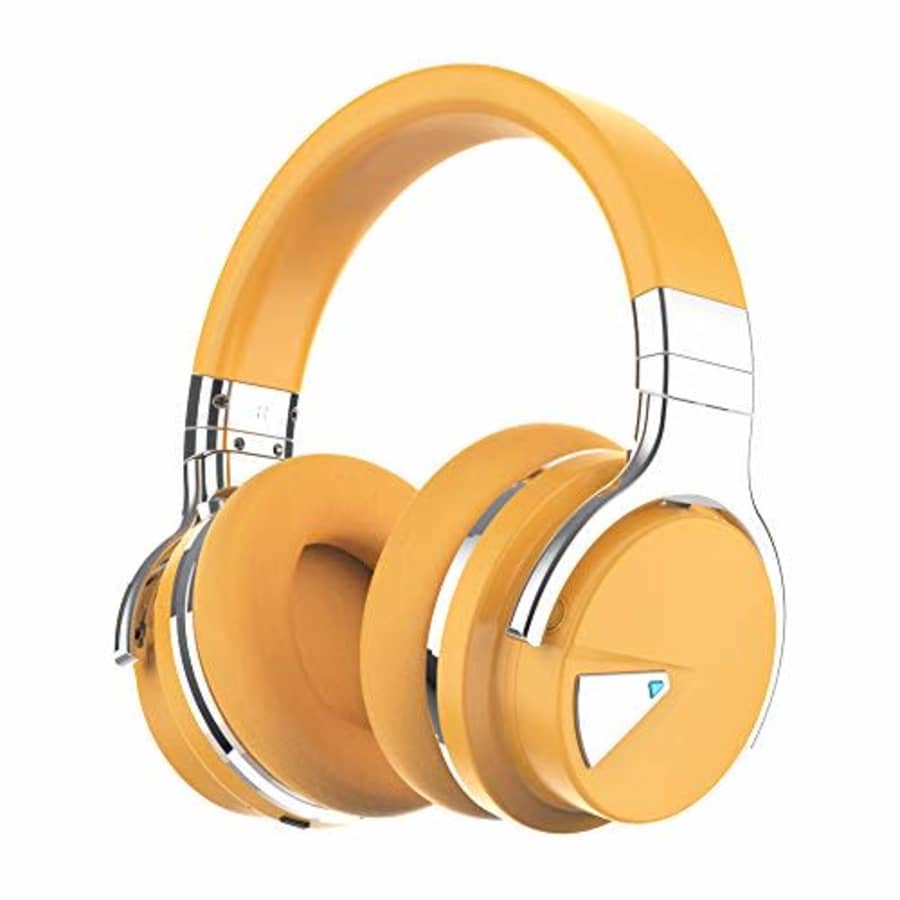 COWIN E7 Active Noise Cancelling Headphones Bluetooth Headphones with Microphone Deep Bass Wireless for $72