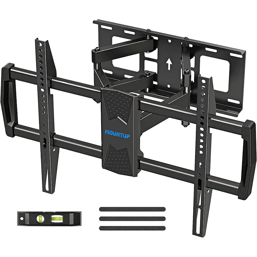 MOUNTUP Full Motion TV Wall Mount for 42" to 82" TVs for $55 MOUNTUP Full Motion TV Wall Mount for 42" to 82" TVs for $55