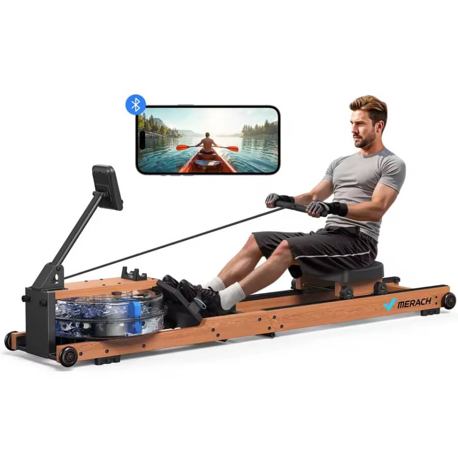 Merach Water Rowing Machine for $193 Merach Water Rowing Machine for $193