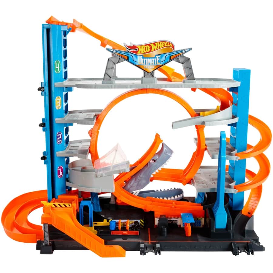 Hot Wheels Ultimate Garage Tower Shark Loop for $53