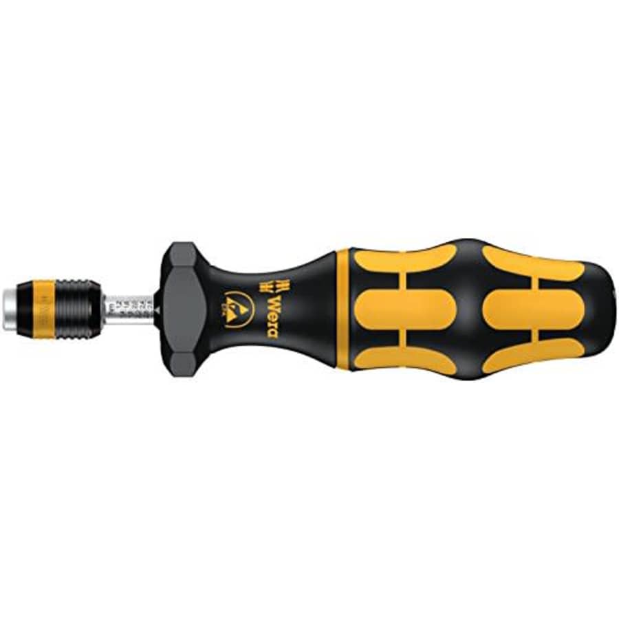 Wera 05074734001 Kraftform ESD 7446 Hexagon Torque Screwdriver, 1/4" Head, 11.0-29.0"/lbs Variable for $94 Wera 05074734001 Kraftform ESD 7446 Hexagon Torque Screwdriver, 1/4" Head, 11.0-29.0"/lbs Variable for $94