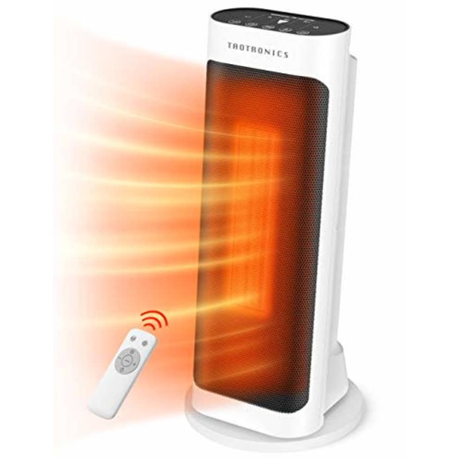 Taotronics Space Heater 1500W Electric Small Portable with Remote Control for Indoor Use, for $77 Taotronics Space Heater 1500W Electric Small Portable with Remote Control for Indoor Use, for $77