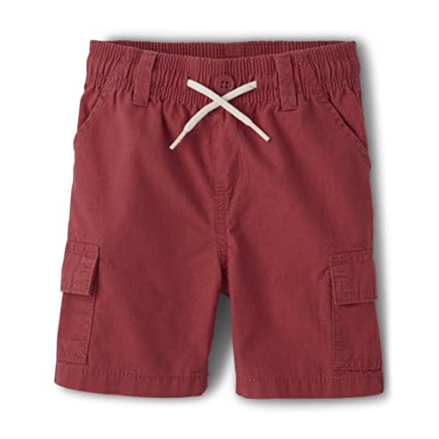 The Children's Place Baby Toddler Boys Pull On Cargo Shorts, Hampton Red, 5T for $12 The Children's Place Baby Toddler Boys Pull On Cargo Shorts, Hampton Red, 5T for $12