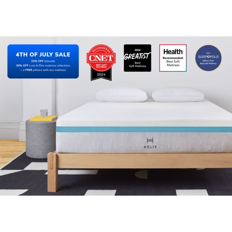 Helix Sleep 4th of July Sale: 25% off sitewide, 30% off Luxe and Elite Helix Sleep 4th of July Sale: 25% off sitewide, 30% off Luxe and Elite