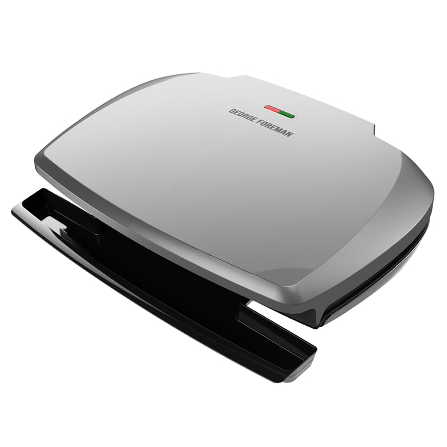 George Foreman 9-Serving Classic Plate Grill and Panini Press for $40