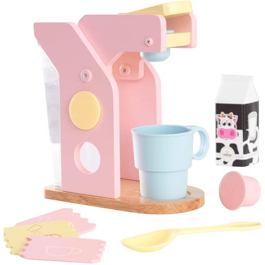 KidKraft Children's Pastel Coffee Set for $15