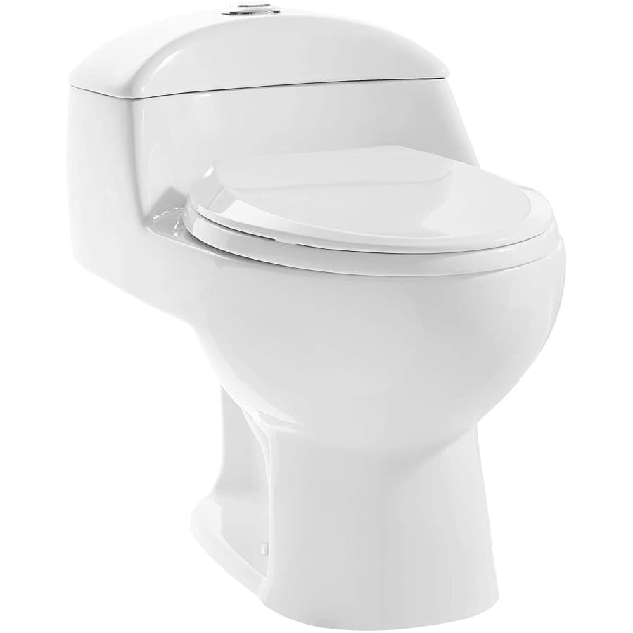 Swiss Madison Chateau Elongated One-Piece Toilet for $146 Swiss Madison Chateau Elongated One-Piece Toilet for $146