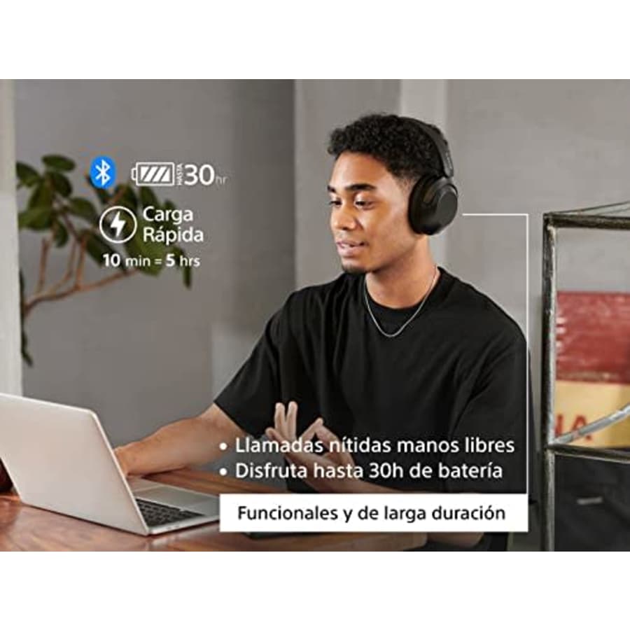 Sony WH-XB910N EXTRA BASS Noise Cancelling Headphones, Wireless Bluetooth Over the Ear Headset with for $248