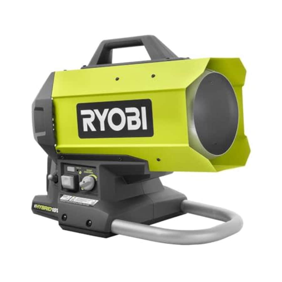 Ryobi 18V ONE+ Hybrid Forced Air Propane Heater: $90