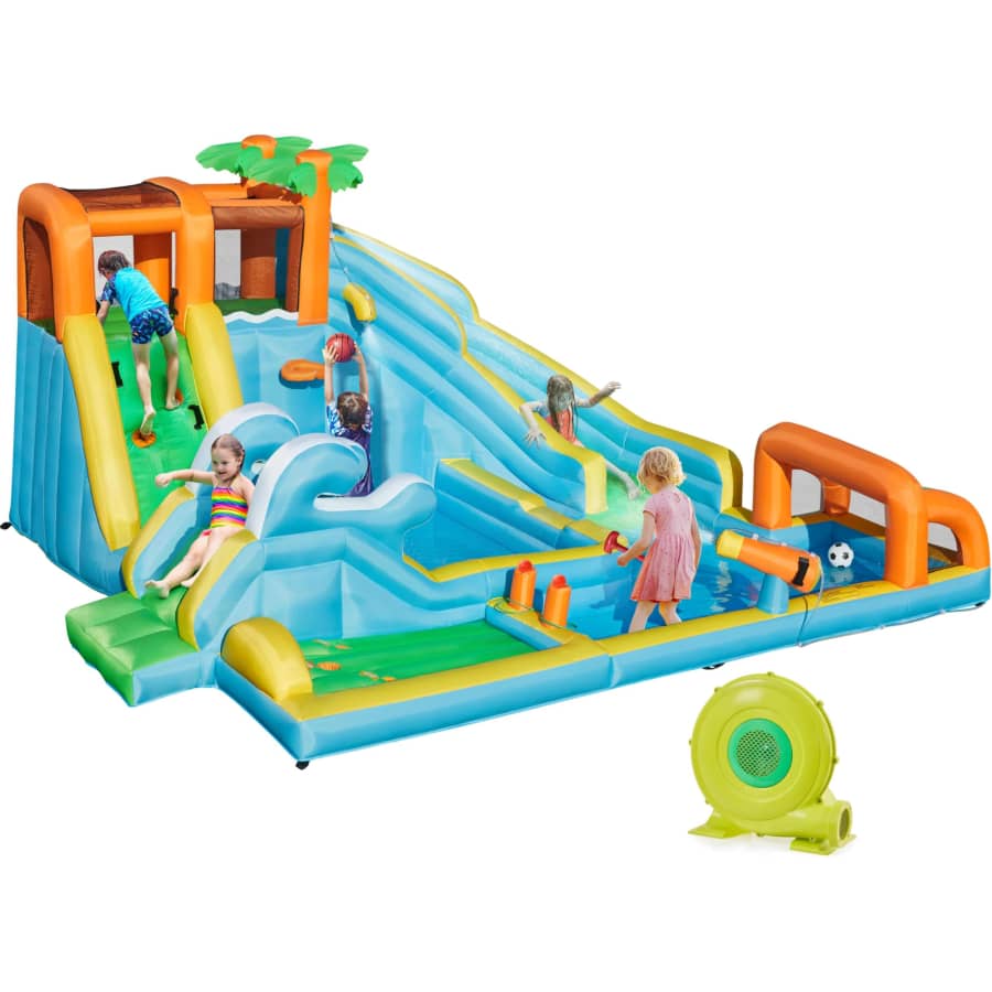 Yaheetech 10-in-1 Inflatable Water Slide with Blower for $320 w/ Prime