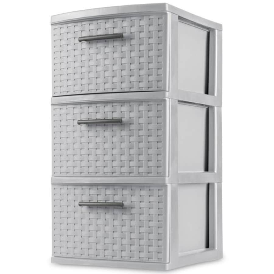 Sterilite Weave 3-Drawer Storage Tower for $35