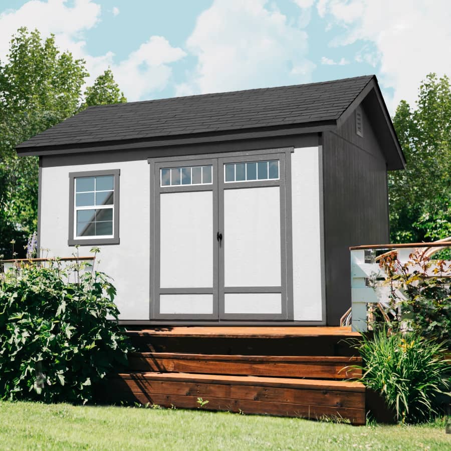 Handy Home Beachwood 8x12-Foot Wood Storage Shed for $2,055 Handy Home Beachwood 8x12-Foot Wood Storage Shed for $2,055
