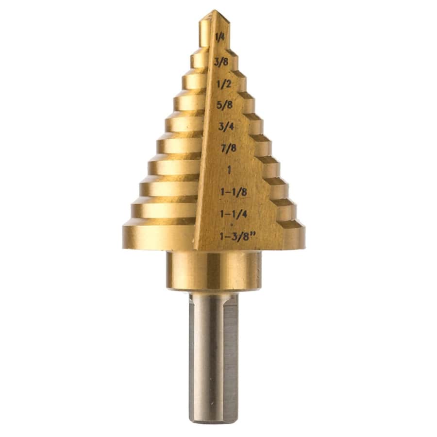 Co-Z Titanium-Coated Step Drill Bit for $7 Co-Z Titanium-Coated Step Drill Bit for $7