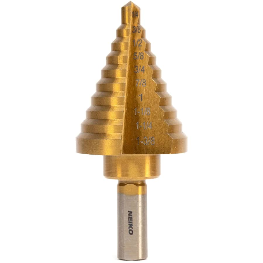 Neiko Titanium Step Drill Bit for $12 Neiko Titanium Step Drill Bit for $12