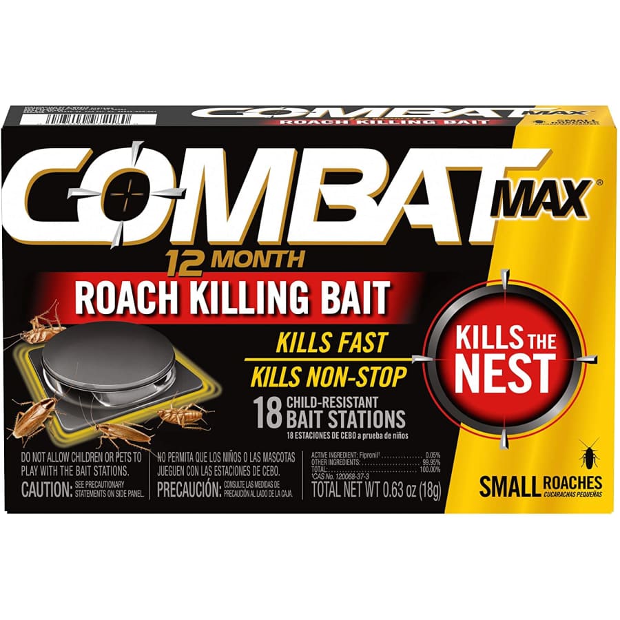Combat Max 12 Month Roach Killing Bait 18-Pack for $10.14 via Sub & Save Combat Max 12 Month Roach Killing Bait 18-Pack for $10.14 via Sub & Save