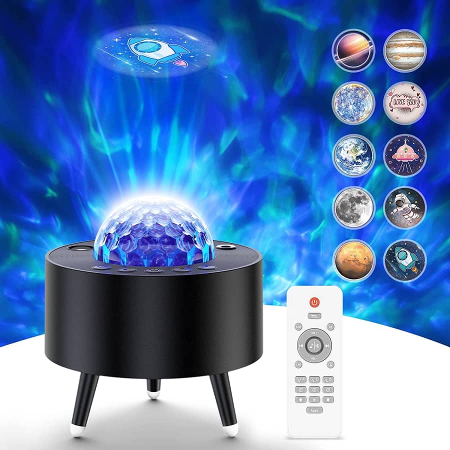 Byagzoma LED Galaxy Projector w/ Bluetooth Speaker for $16 Byagzoma LED Galaxy Projector w/ Bluetooth Speaker for $16