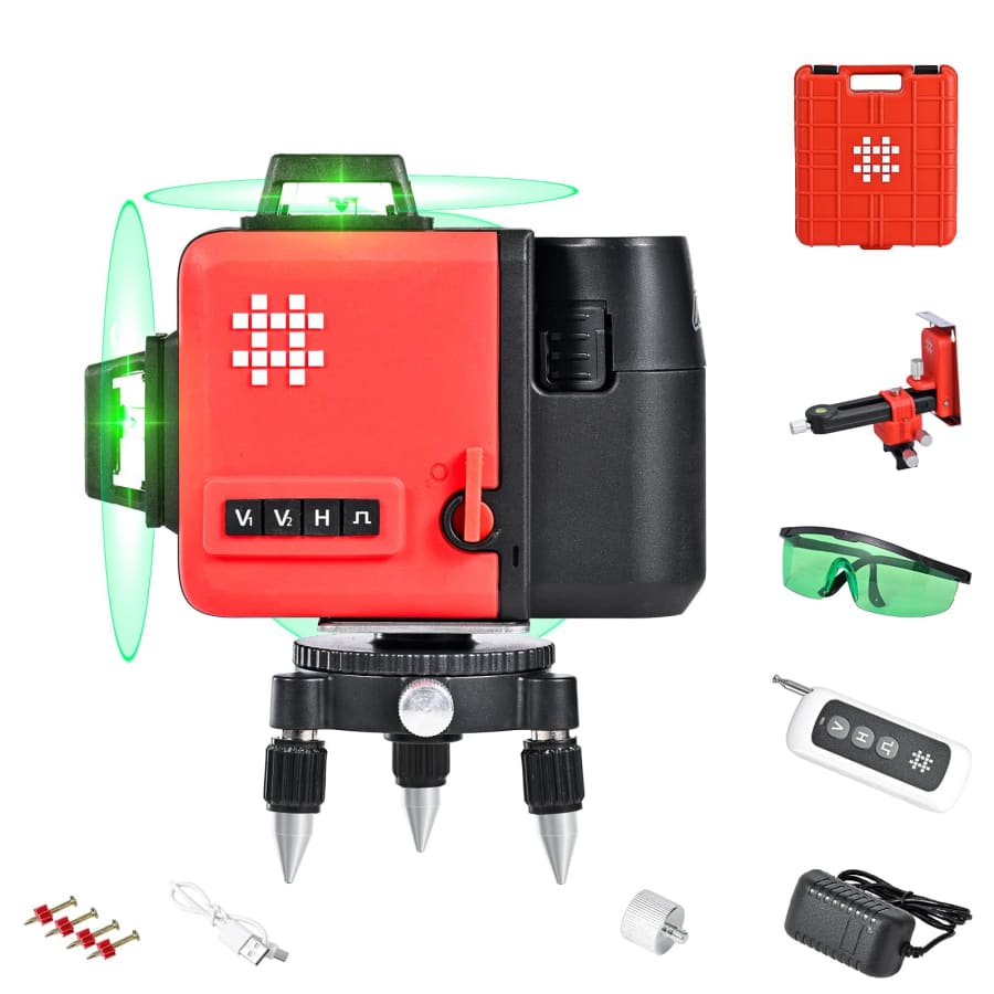 Shijing 12-Line 360 Self-Leveling Laser Level for $80 Shijing 12-Line 360 Self-Leveling Laser Level for $80