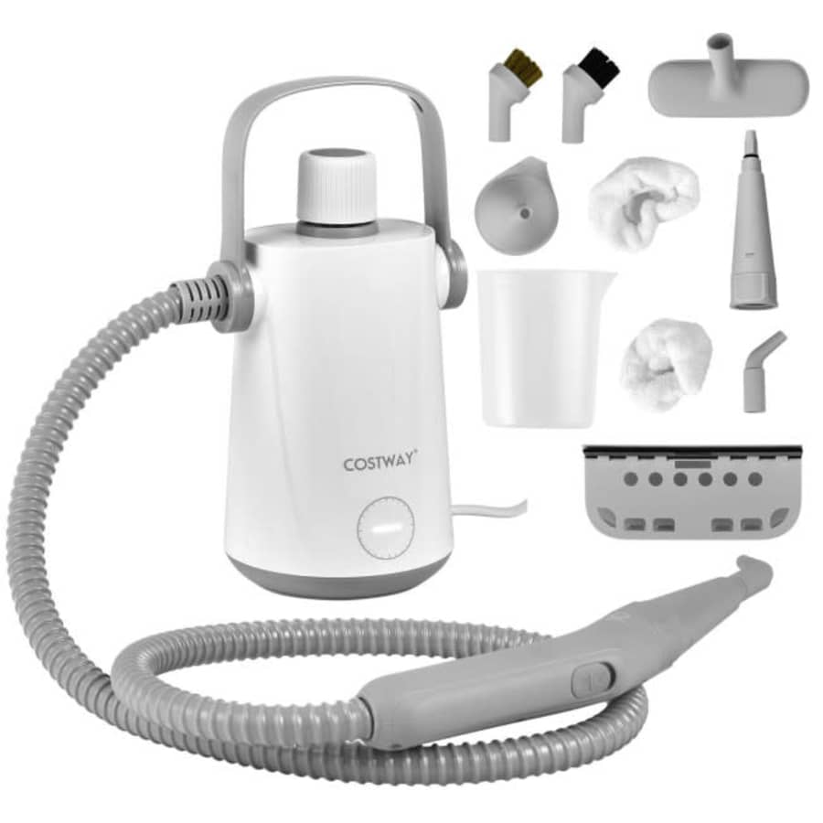 Costway 1,000W Portable Handheld Steam Cleaner for $40