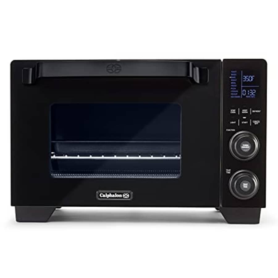 Calphalon Performance Cool Touch Toaster Oven with Turbo Convection, Large (2106488), Black/Silver for $180 Calphalon Performance Cool Touch Toaster Oven with Turbo Convection, Large (2106488), Black/Silver for $180