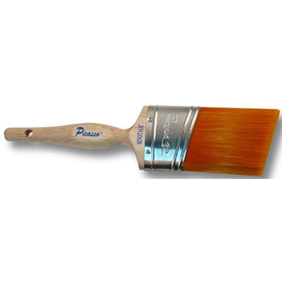 ProForm Series PIC21-3.0 3" Picasso Minotaur Bulb Handle Angled Oval Paint Brush for $26