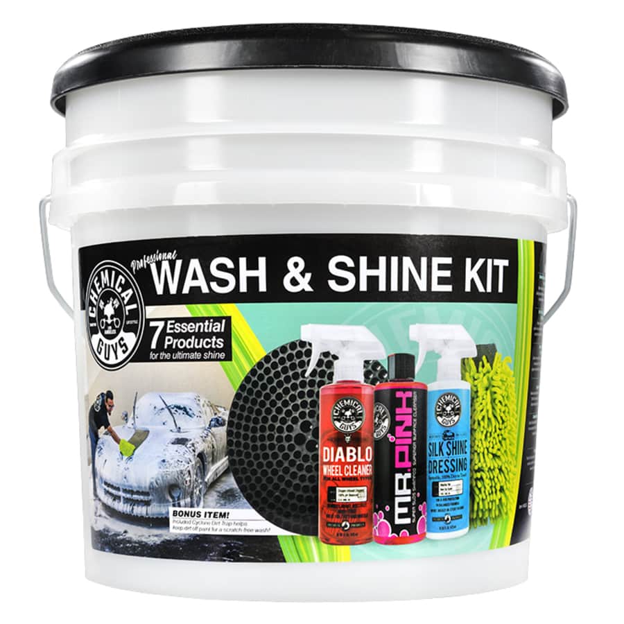Chemical Guys 7-Piece Wash & Shine Kit for $40 Chemical Guys 7-Piece Wash & Shine Kit for $40