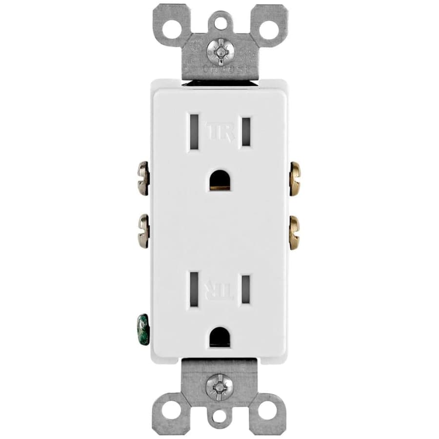 Leviton 15A Decora Duplex Tamper Resistant Outlet 10-Pack for $19