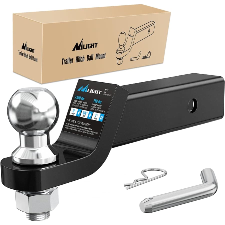 Nilight Trailer Hitch Ball Mount for $28 Nilight Trailer Hitch Ball Mount for $28